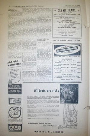 The Semiahmoo Sun and White Rock Weekly, June 01, 1950 (Page 4)
