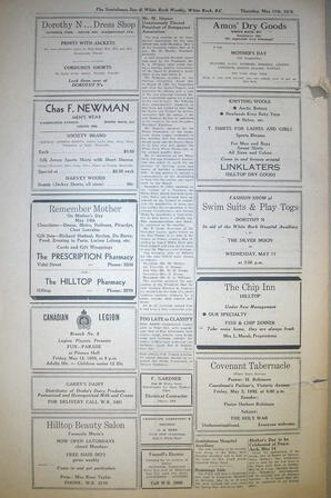 The Semiahmoo Sun and White Rock Weekly, May 11, 1950 (Page 10)
