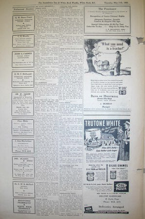 The Semiahmoo Sun and White Rock Weekly, May 11, 1950 (Page 8)