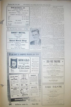 The Semiahmoo Sun and White Rock Weekly, May 11, 1950 (Page 7)