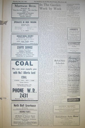 The Semiahmoo Sun and White Rock Weekly, May 11, 1950 (Page 3)