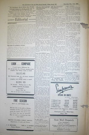 The Semiahmoo Sun and White Rock Weekly, May 11, 1950 (Page 2)