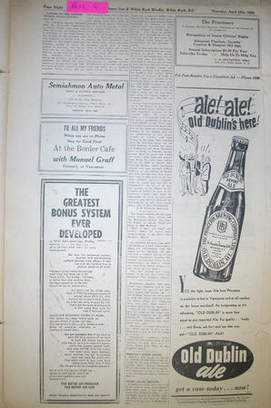 The Semiahmoo Sun and White Rock Weekly, April 27, 1950 (Page 6)