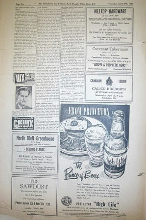 The Semiahmoo Sun and White Rock Weekly, April 20, 1950 (Page 6)