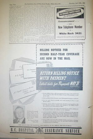 The Semiahmoo Sun and White Rock Weekly, April 20, 1950 (Page 4)