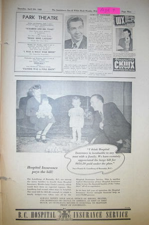 The Semiahmoo Sun and White Rock Weekly, April 06, 1950 (Page 7)