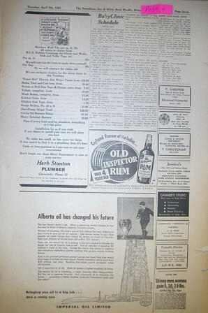 The Semiahmoo Sun and White Rock Weekly, April 06, 1950 (Page 6)