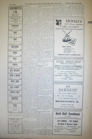 The Semiahmoo Sun and White Rock Weekly, March 30, 1950 (Page 8)