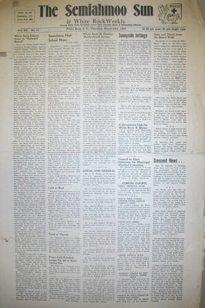 The Semiahmoo Sun and White Rock Weekly, March 23, 1950 (Page 1)