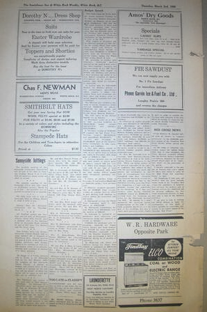 The Semiahmoo Sun and White Rock Weekly, March 02, 1950 (Page 8)