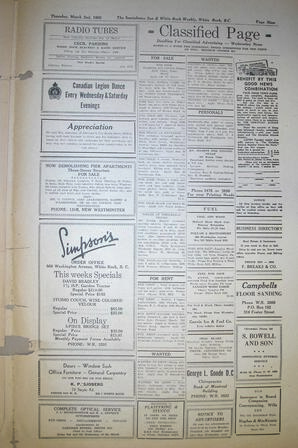 The Semiahmoo Sun and White Rock Weekly, March 02, 1950 (Page 7)