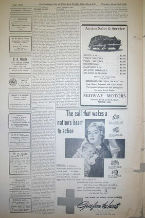 The Semiahmoo Sun and White Rock Weekly, March 02, 1950 (Page 6)