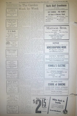 The Semiahmoo Sun and White Rock Weekly, February 02, 1950 (Page 8)