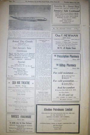The Semiahmoo Sun and White Rock Weekly, January 12, 1950 (Page 10)
