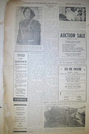 The Semiahmoo Sun and White Rock Weekly, January 05, 1950 (Page 6)