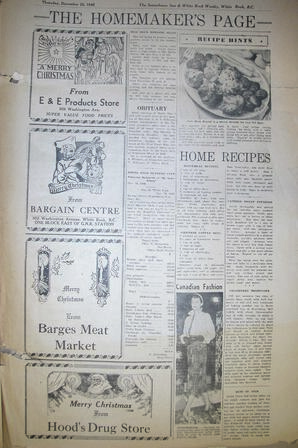 The Semiahmoo Sun and White Rock Weekly, December 22, 1949 (Page 10)