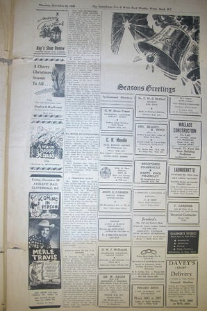 The Semiahmoo Sun and White Rock Weekly, December 22, 1949 (Page 9)