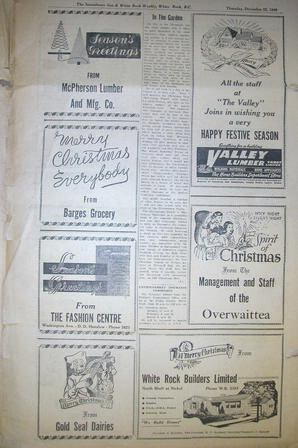 The Semiahmoo Sun and White Rock Weekly, December 22, 1949 (Page 8)