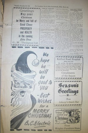 The Semiahmoo Sun and White Rock Weekly, December 22, 1949 (Page 3)