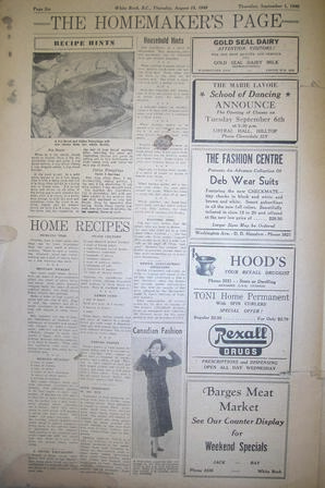 The Semiahmoo Sun and White Rock Weekly, September 01, 1949 (Page 6)