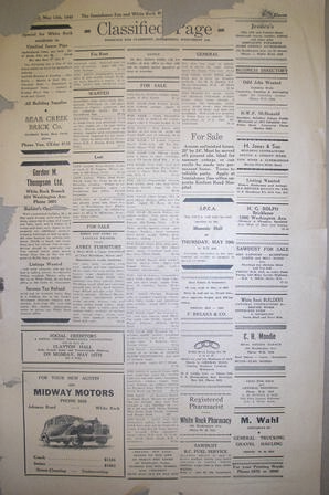 The Semiahmoo Sun and White Rock Weekly, May 12, 1949 (Page 11)