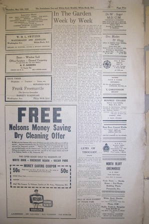 The Semiahmoo Sun and White Rock Weekly, May 12, 1949 (Page 5)