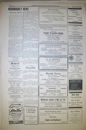 The Semiahmoo Sun and White Rock Weekly, July 09, 1948 (Page 6)