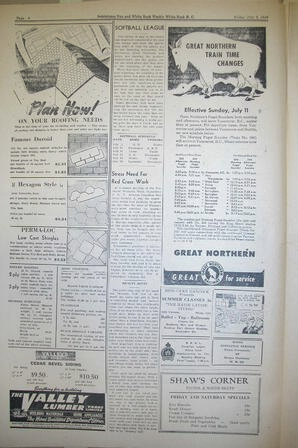 The Semiahmoo Sun and White Rock Weekly, July 09, 1948 (Page 4)