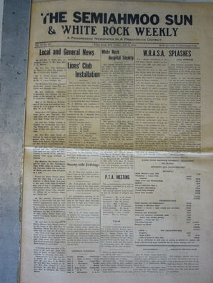 The Semiahmoo Sun and White Rock Weekly, July 02, 1948 (Page 1)