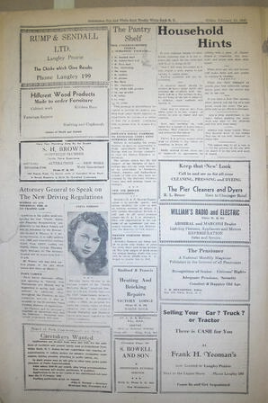 The Semiahmoo Sun and White Rock Weekly, February 13, 1948 (Page 8)