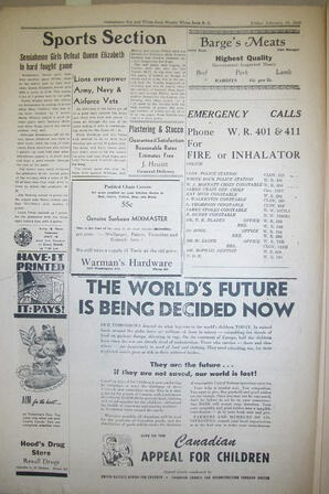 The Semiahmoo Sun and White Rock Weekly, February 13, 1948 (Page 4)