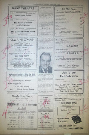 The Semiahmoo Sun and White Rock Weekly, January 30, 1948 (Page 10)