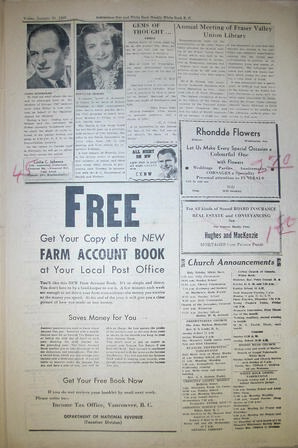The Semiahmoo Sun and White Rock Weekly, January 30, 1948 (Page 5)