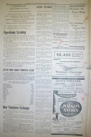 The Semiahmoo Sun and White Rock Weekly, September 26, 1947 (Page 2)