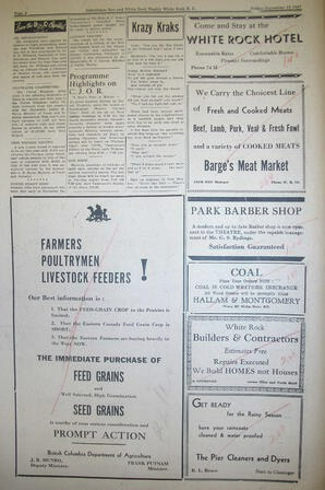 The Semiahmoo Sun and White Rock Weekly, September 19, 1947 (Page 4)