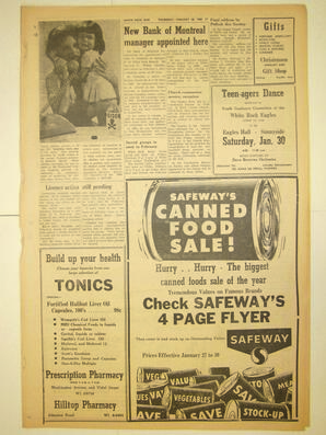 The White Rock Sun, January 28, 1960 (Page 11)