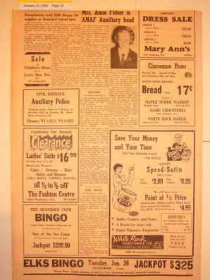 The White Rock Sun, January 21, 1960 (Page 10)