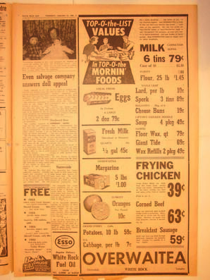 The White Rock Sun, January 21, 1960 (Page 3)