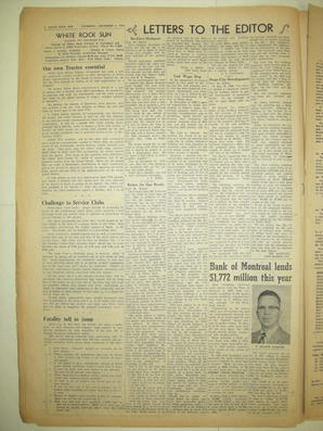 The White Rock Sun, December 03, 1959 (Page 6)