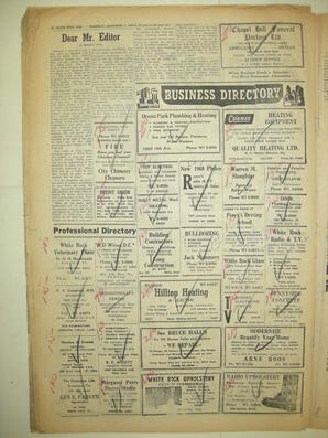The White Rock Sun, November 05, 1959 (Page 14)
