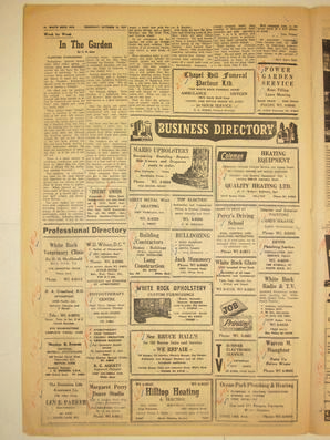 The White Rock Sun, October 15, 1959 (Page 14)