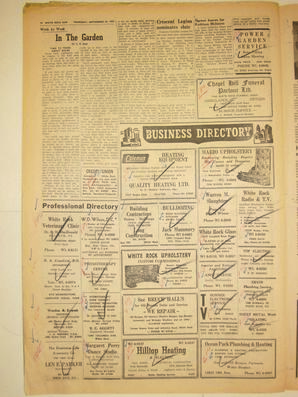 The White Rock Sun, September 24, 1959 (Page 14)