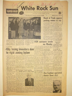 The White Rock Sun, September 24, 1959 (Page 1)