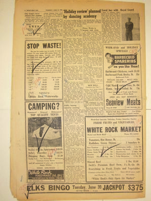 The White Rock Sun, June 25, 1959 (Page 8)