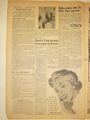 The White Rock Sun, June 25, 1959 (Page 6)