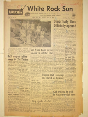 The White Rock Sun, June 18, 1959 (Page 1)