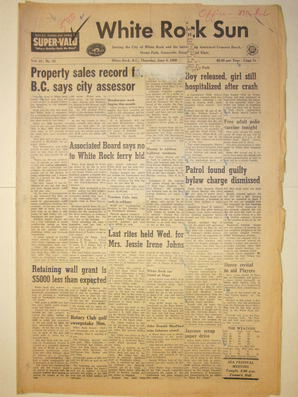 The White Rock Sun, June 04, 1959 (Page 1)
