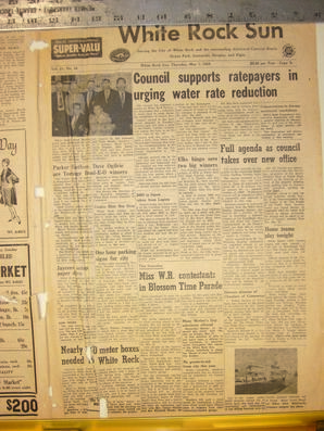 The White Rock Sun, May 07, 1959 (Page 1)