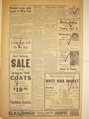 The White Rock Sun, April 23, 1959 (Page 12)