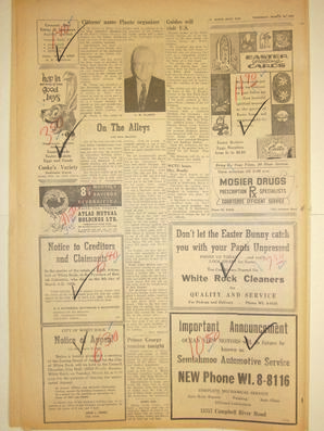 The White Rock Sun, March 19, 1959 (Page 20)